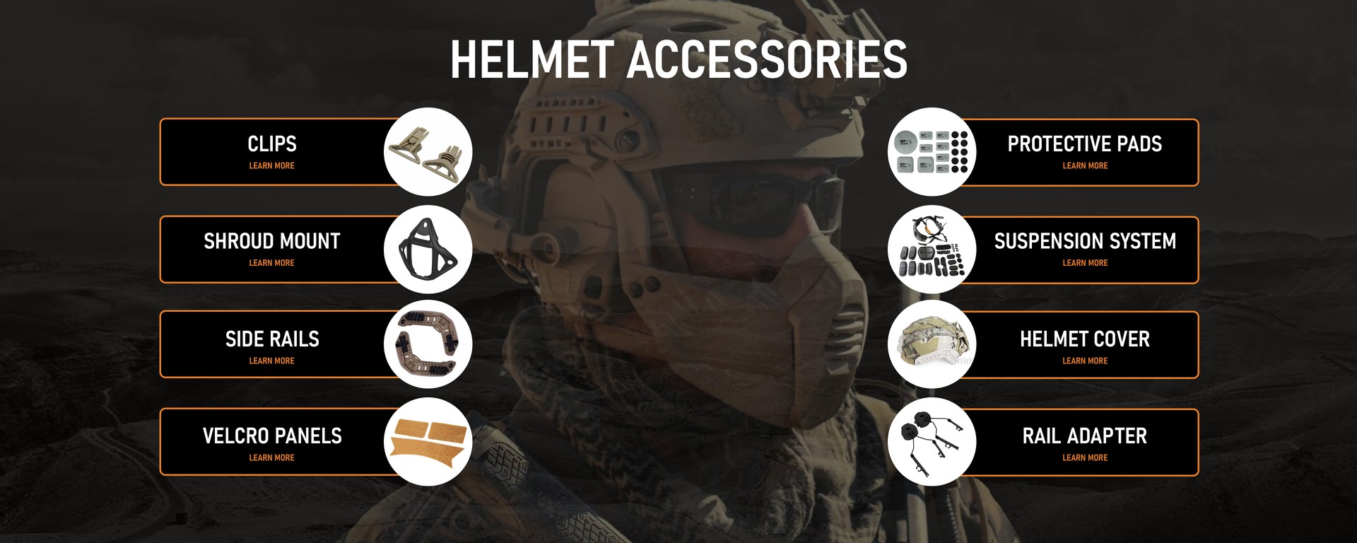 Buy accessories FMA for helmet in Ukraine